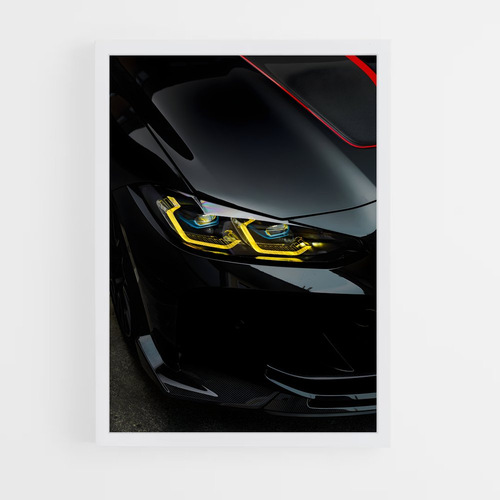 Poster Csl D'une – affiche BMW (vue 3)